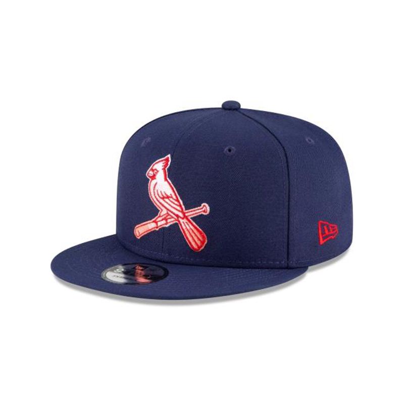 MLB St. Louis Cardinals Americana Fade 9Fifty Snapback (HHJ8818) - Blue New Era Caps